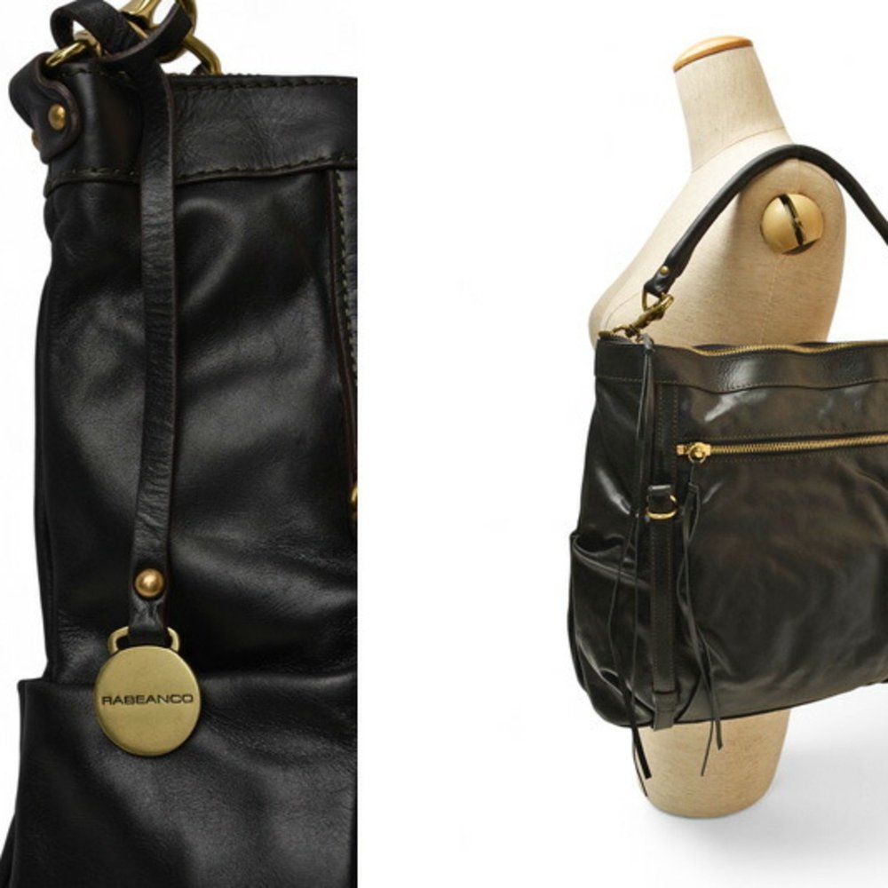 RABEANCO Editor's Bag with Strap, Soft Leather, 183971 - Picture 3 of 10
